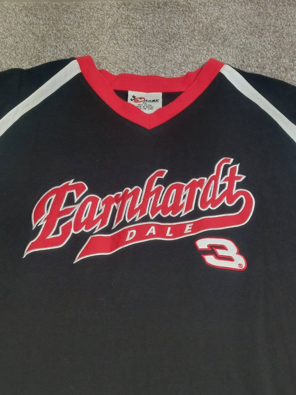 VTG Chase Authentics Dale Earnhardt #3 short sleeve Heavy t-shirt Size XL